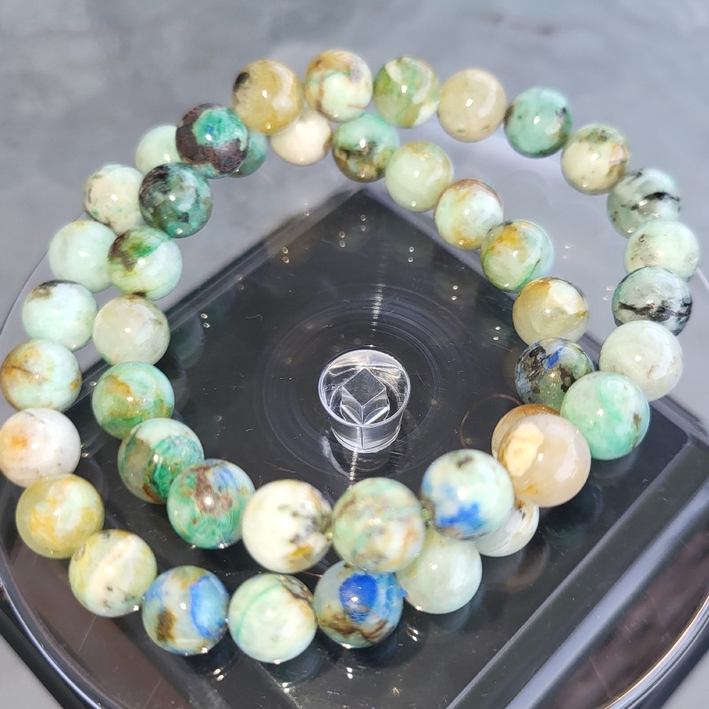 2 Phoenix Stone Bead Bracelets - Picture 5 of 5